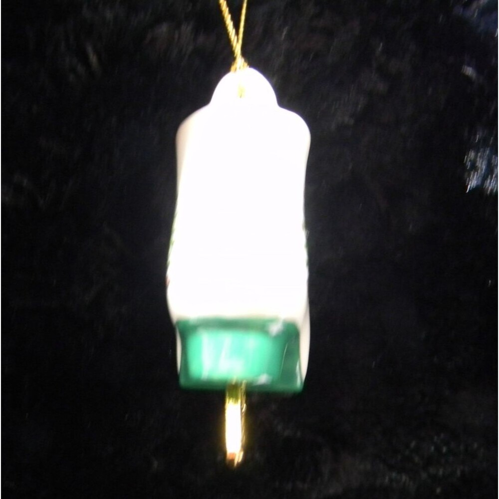 Spode Ice Skating Christmas Tree Porcelain Ornament EUC - Picture 4 of 7